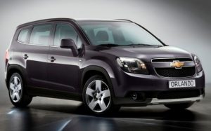 Chevrolet Orlando r.v. od 7/2011 7 míst