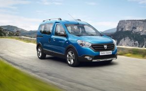 Dacia Dokker od 2013 do r. výroby 5/2016 - 5 míst