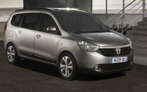 Dacia Lodgy 5 míst od 3/2012