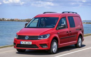 VW Caddy 7 míst od 08/2015 do r. výroby 09/2020