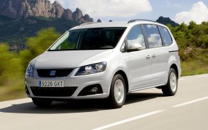 Seat Alhambra od r.v. 10/2010 5 míst