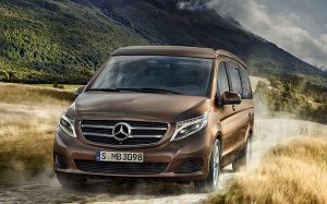 Mercedes V Marco Polo od r. výroby 2016 4 mí­sta