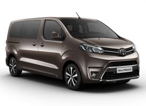 Toyota Proace  9 míst od r. výroby 7/2016