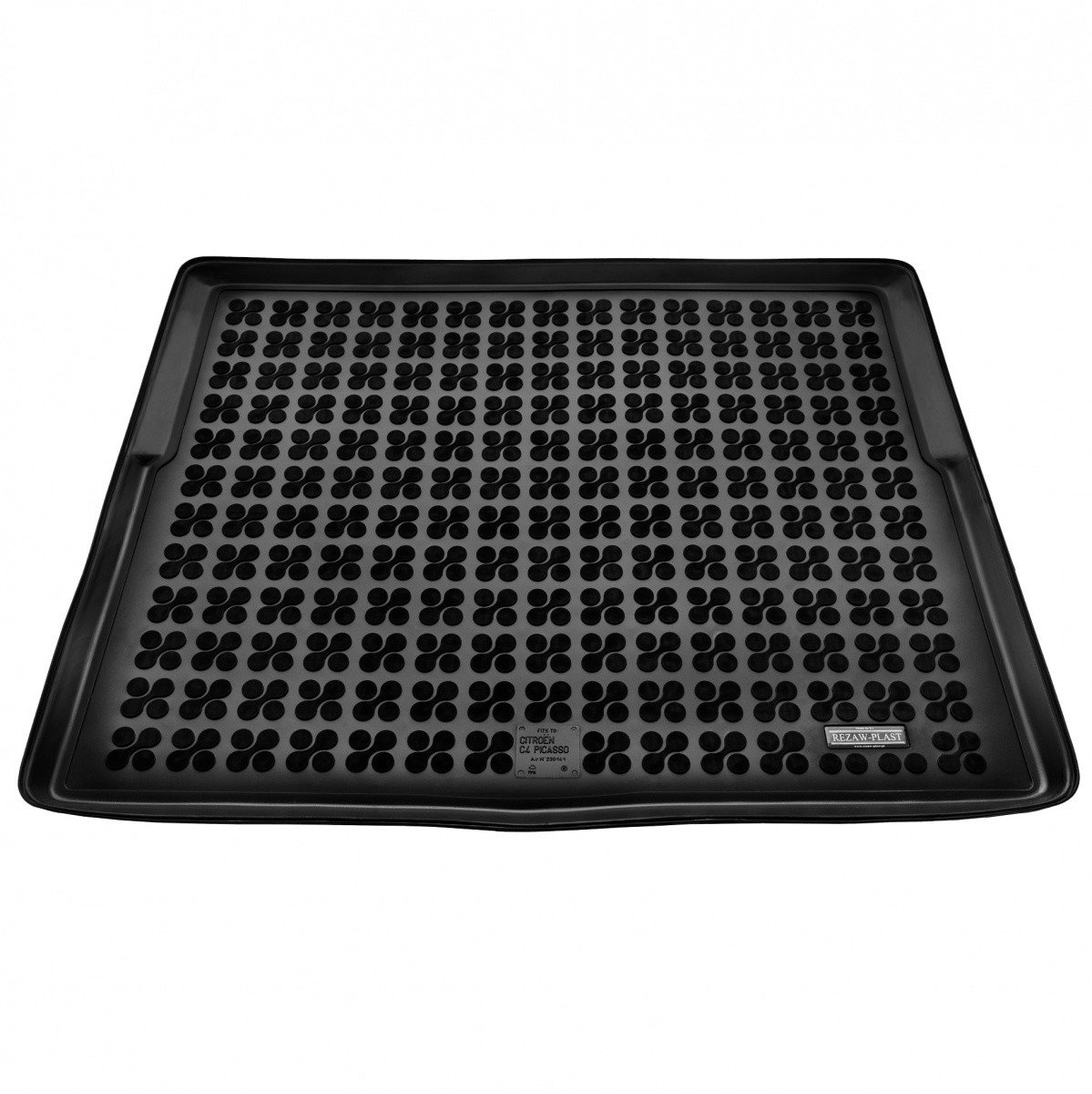 Gumová vana do kufru Citroen C4 Picasso 2013-2022 / SpaceTourer 2018- (5 míst, dojezdové kolo)