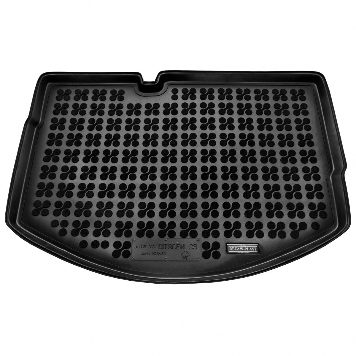 Gumová vana do kufru Citroen C3 2009-2017 (dojezdové kolo)