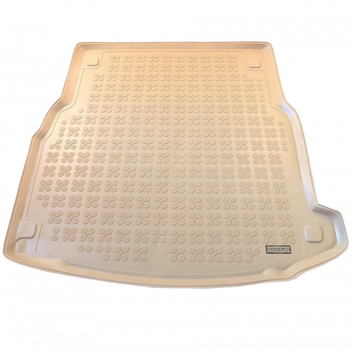 Gumová vana do kufru Mercedes E-Class 2016- (W213, sedan, béžová)